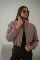 Kurtka damska BG Rebel | cappuccino