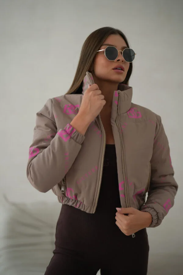 Kurtka damska BG Rebel | cappuccino