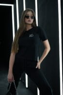T-shirt damski BG Blink | czarny