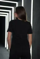 T-shirt damski BG Blink | czarny