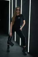 T-shirt damski BG Blink | czarny