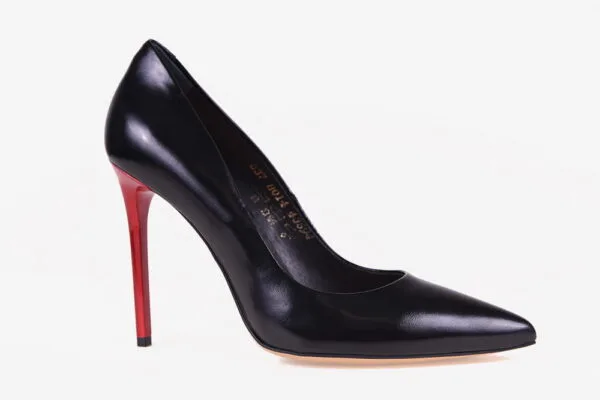 Czółenka Visconi 8014 - Nero Shine