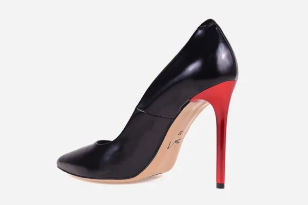 Czółenka Visconi 8014 - Nero Shine