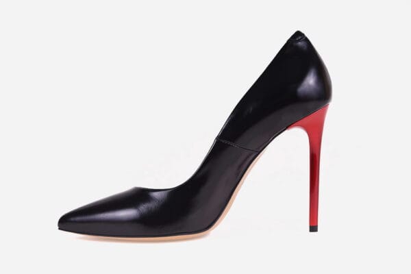 Czółenka Visconi 8014 - Nero Shine