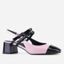 Czółenka Visconi 7670 - Nero+Rose
