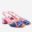 Czółenka Visconi 7681 - Papuga PinkBlue