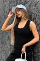 Top damski BG Bird | czarny