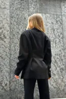 Marynarka damska BG Femme | czarny