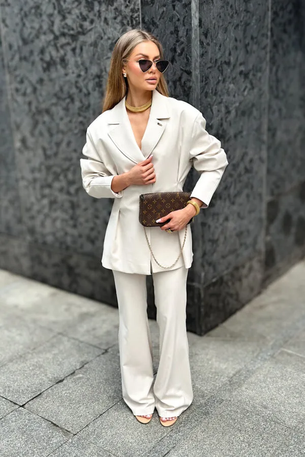 Marynarka damska BG Femme | beż