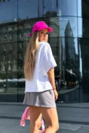 T-Shirt damski BG Ocean | biały - szary