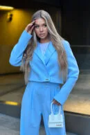 Marynarka damska BG Moment | błękit