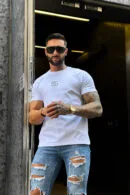 T-Shirt męski BG Ever | biały