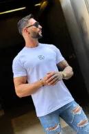 T-Shirt męski BG Ever | biały