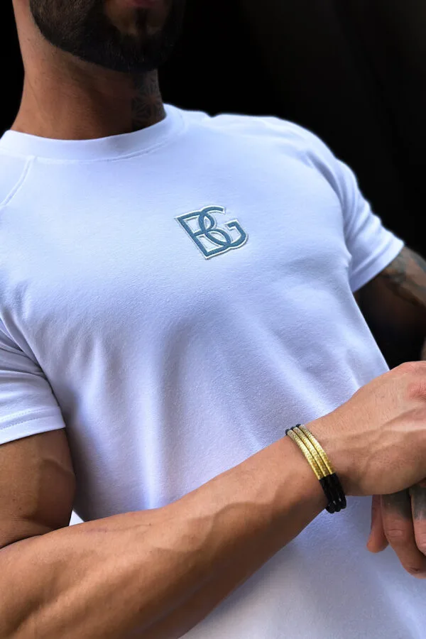 T-Shirt męski BG Ever | biały