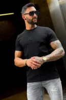 T-Shirt męski BG Signature | czarny