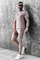 T-Shirt męski BG Silk | beż