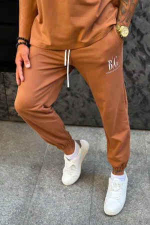 Spodnie męskie BG Flex | mokka