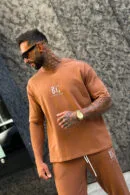 T-Shirt męski BG Fifi | mokka