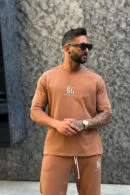 T-Shirt męski BG Fifi | mokka
