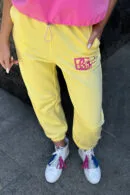 Spodnie damskie BG Trip | bananowy