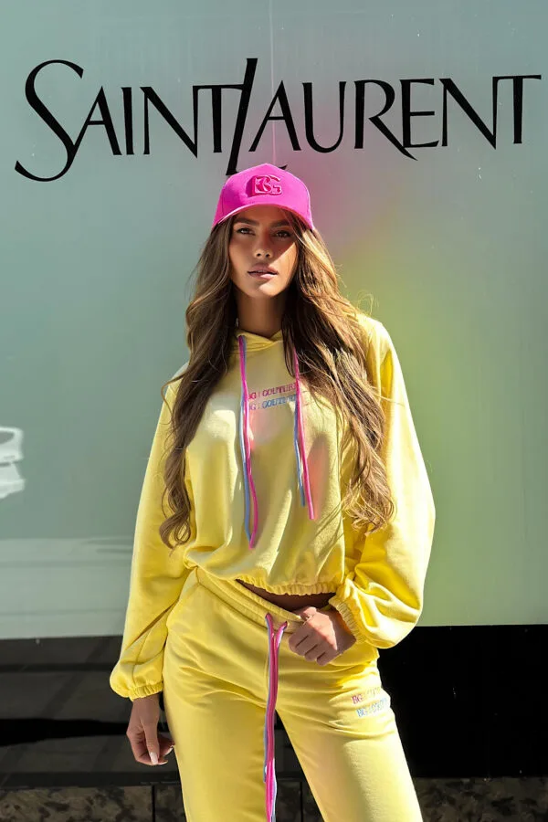 Dres damski BG Nada | bananowy