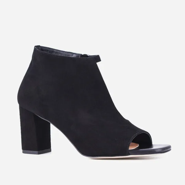 Sandały Visconi 7683 - Nero Zamsz