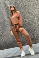 Dres damski BG Fusion | mokka