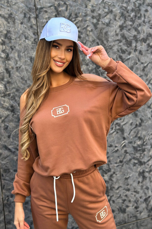 Dres damski BG Fusion | mokka