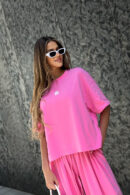 T-Shirt damski BG Early | różowy