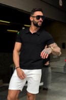 T-Shirt męski BG Polo | czarny