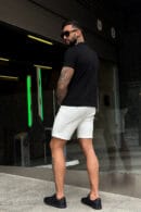 T-Shirt męski BG Polo | czarny