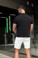 T-Shirt męski BG Polo | czarny