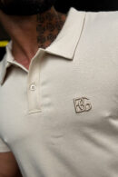 T-Shirt męski BG Polo | beż