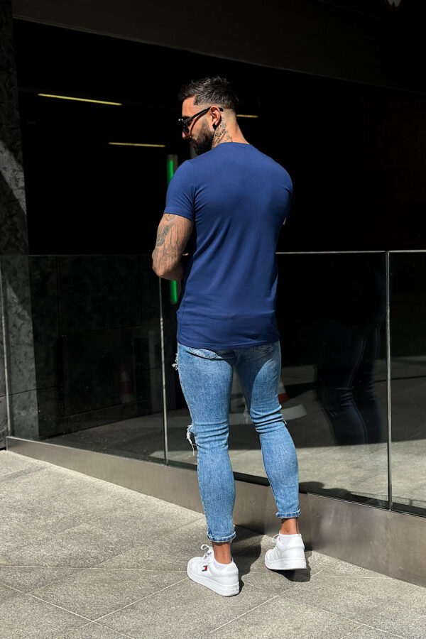 T-Shirt męski BG Bond | granatowy