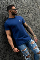 T-Shirt męski BG Bond | granatowy
