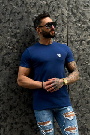 T-Shirt męski BG Bond | granatowy