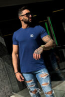 T-Shirt męski BG Bond | granatowy