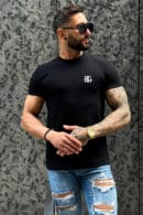 T-Shirt męski BG Bond | czarny