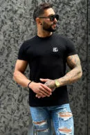 T-Shirt męski BG Bond | czarny