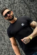 T-Shirt męski BG Bond | czarny