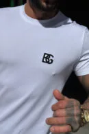T-Shirt męski BG Bond | biały
