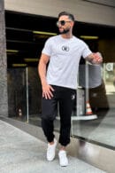 T-Shirt męski BG Bump | biały