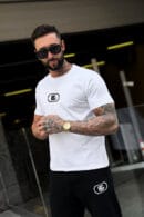 T-Shirt męski BG Bump | biały