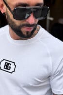 T-Shirt męski BG Bump | biały
