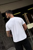 T-Shirt męski BG Bump | biały