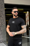 T-Shirt męski BG Bump | czarny
