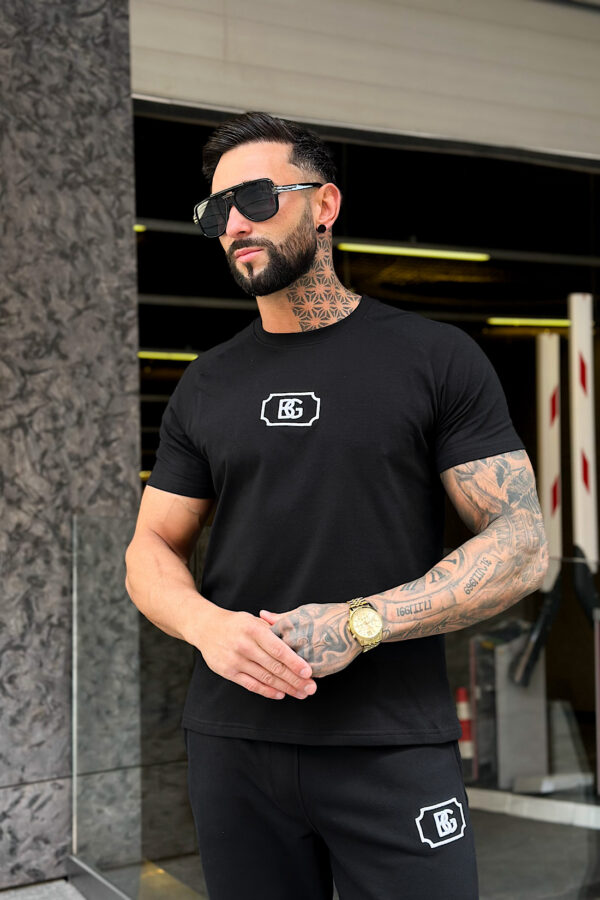 T-Shirt męski BG Bump | czarny