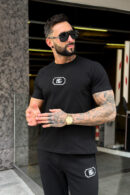 T-Shirt męski BG Bump | czarny