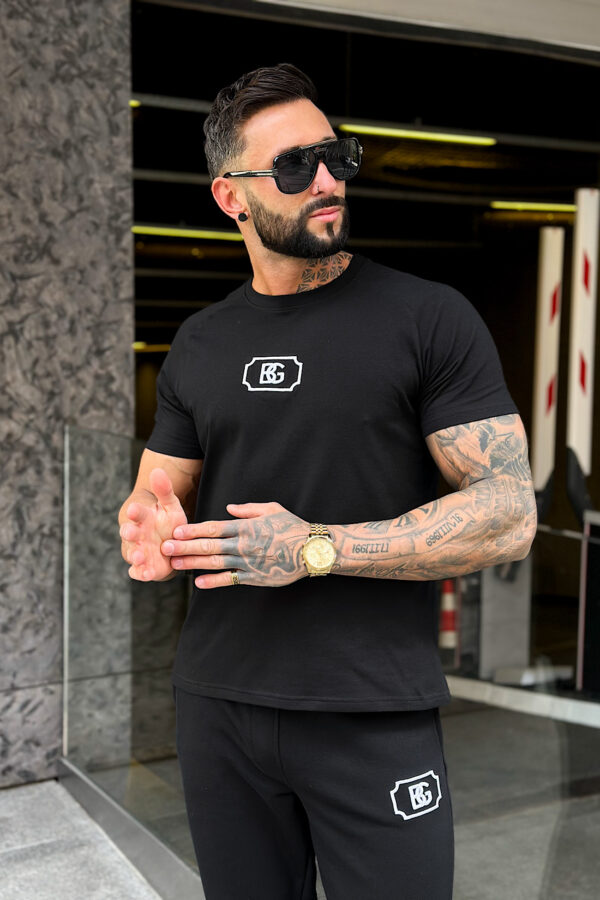 T-Shirt męski BG Bump | czarny