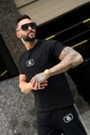 T-Shirt męski BG Bump | czarny